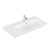 Раковина 100х50 Villeroy&Boch Venticello, White Alpin CeramicPlus (4134R1R1) На столешницу, Подвесные Прямоугольные
