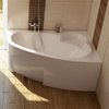 Ванна из литого акрила Ravak Asymmetric R 170х110 см, белый (70411357) Ravak Угловые асимметричные