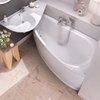 Ванна из литого акрила Ravak Avocado R 160х75 см, белый (CH01000000) Ravak Угловые асимметричные
