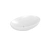 Раковина 56х38 Villeroy&Boch Loop&Friends, White Alpin CeramicPlus (4A4700R1) На столешницу Овальные