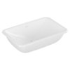 Раковина 61,5х38 Villeroy&Boch Loop&Friends, White Alpin (4A580001) Встраиваемые снизу Прямоугольные