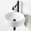 Керамическая раковина 45 см Ravak Yard 450 C, белый (XJX01245000) На столешницу, На тумбу, Подвесные Угловые симметричные