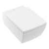 Подвесной безободковый унитаз Villeroy&Boch Memento 2.0, Stone White (4633R0RW) Подвесные 