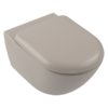 Підвісний безободковий унітаз Villeroy &amp; Boch Antao зі змивом TwistFlush, Almond (4674T0AM) Підвісні 