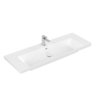 Раковина 130х47 Villeroy&Boch Subway 3.0, Stone White (4A70D5RW) На столешницу, Подвесные Прямоугольные