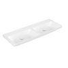 Раковина 130х47,5 Villeroy&Boch Subway 3.0, Stone White (4A71D3RW) На столешницу, Подвесные Прямоугольные