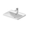 Раковина 60х44 см Duravit D-Neo, белый (0357600027) Встраиваемые сверху Прямоугольные
