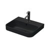 Раковина 50х40 см Duravit Happy D.2 Plus, антрацит матовый (2360501300) На столешницу Прямоугольные