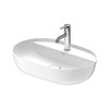 Раковина 60х40 см Duravit Luv, білий матовий (0380602600) На стільницю 