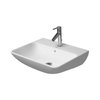 Раковина 55х44 см Duravit ME by Starck, білий матовий (2335553200) На напівп'єдестал, На п'єдестал, Підвісні 