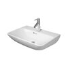 Раковина 60х40 см Duravit ME by Starck, білий матовий (2343603200) На п'єдестал, Підвісні 
