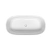 Ванна кам'яна 180х90 Duravit Zencha, білий (700463000000000) Duravit Овальні