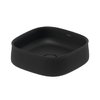 Раковина 42х42 см Duravit Zencha, антрацит матовый (2373421379) На столешницу Квадратные