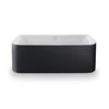 Ванна акрилова 180х80 Duravit Happy D. 2 Plus, білий-графіт матовий (700450800000000) Duravit Прямокутні