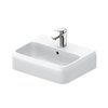 Раковина 45х35 см Duravit Qatego, білий (0746450000) На стільницю, Підвісні 