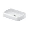 Раковина 60х40 см Duravit Qatego, белый матовый (2384602079) На столешницу Прямоугольные