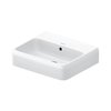 Раковина 50х42 см Duravit Qatego, белый (2382500060) На столешницу, Подвесные Прямоугольные