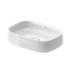 Раковина 55х39 см Duravit Zencha, белый (2373550079) На столешницу Прямоугольные