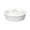 Раковина 50 см Duravit White Tulip, белый (2365500070) На столешницу Круглые