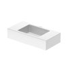 Раковина 50х25 см Duravit Vero Air, белый (0724500000) На столешницу, Подвесные Прямоугольные