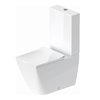 Унитаз-компакт Duravit Rimless Viu, белый (2191090000) Напольные Без бачка (отдельно)