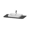 Стільниця 100х55 см Duravit Happy D. 2 Plus, графіт (HP031E08080) Duravit Стільниці