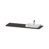 Стільниця 160х55 см виріз праворуч Duravit Happy D. 2 Plus, горіх (HP031HR6969) Duravit Стільниці