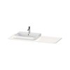 Стільниця 130х55 см виріз зліва Duravit Happy D. 2 Plus, білий (HP031KL2222) Duravit Стільниці