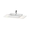 Столешница 100х55 см Duravit Happy D.2 Plus, белый (HP031E02222) Duravit Столешницы