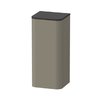 Подвесной шкафчик 89,6 см, петли слева Duravit Happy D.2 Plus, серый камень матовый (HP1260L9292) Duravit Шкафчики