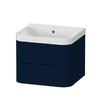 Меблевий комплект 57, 5х49 см, без отвору під змішувач Duravit Happy D. 2 Plus, темно-синій (HP4345N9898) Duravit Меблеві комплекти