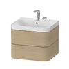 Мебельный комплект 57,5х49 см Duravit Happy D.2 Plus, дуб (HP4345E7171) Duravit Мебельные комплекты