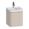Мебельный комплект 40х36 см петли справа Duravit Happy D.2 Plus, серо-коричневый супер матовый (HP4344O83830000) Duravit Мебельные комплекты