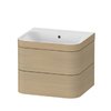 Меблевий комплект 57, 5х49 см, без отвору під змішувач Duravit Happy D. 2 Plus, дуб (HP4635N7171) Duravit Меблеві комплекти