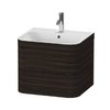Меблевий комплект 57, 5х49 см, 1 отвір під змішувач Duravit Happy D. 2 Plus, горіх (HP4635O6969) Duravit Меблеві комплекти