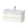 Тумба подвесная под раковину, 2 ящика, 97,5х49 см Duravit Happy D.2 Plus, белый (HP4388022220000) Duravit Тумбы