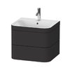 Меблевий комплект 57, 5х49 см, 1 отвір під змішувач Duravit Happy D. 2 Plus, графіт (HP4635O8080) Duravit Меблеві комплекти