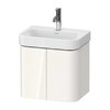 Тумба підвісна під раковину, 2 дверцята, 47, 5х35 см Duravit Happy D. 2 Plus, білий (HP4384022220000) Duravit Тумби
