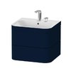Меблевий комплект 57, 5х49 см, без отвору під змішувач Duravit Happy D. 2 Plus, темно-синій (HP4635N9898) Duravit Меблеві комплекти