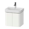 Тумба підвісна під раковину, 2 дверцята, 47, 5х35 см Duravit Happy D. 2 Plus, білий матовий (HP4384036360000) Duravit Тумби
