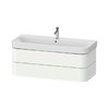 Тумба підвісна під раковину, 2 ящики,117, 5х49 см Duravit Happy D. 2 Plus, білий супер матовий (HP4389084840000) Duravit Тумби
