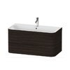 Мебельный комплект 97,5х49 см, 1 отверстие под смеситель Duravit Happy D.2 Plus, орех (HP4638O6969) Duravit Мебельные комплекты