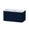 Меблевий комплект 97, 5х49 см, без отвору під змішувач Duravit Happy D. 2 Plus, темно-синій (HP4638N9898) Duravit Меблеві комплекти