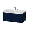 Меблевий комплект 97, 5х49 см, 2 отвори під змішувач Duravit Happy D. 2 Plus, темно-синій (HP4638E9898) Duravit Меблеві комплекти
