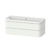 Меблевий комплект 117, 5х49 см, без отвору під змішувач Duravit Happy D. 2 Plus, білий матовий (HP4639N36360000) Duravit Меблеві комплекти