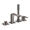 Смеситель для ванны Grohe Allure New, темный графит глянцевый (19316A01) Для ванны Графит, Черный, Черный глянцевый 