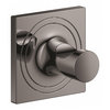 Крючок для халатов Grohe Allure New, темный графит глянцевый (40284A01) Крючки для халатов и полотенец Grohe
