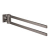 Держатель для полотенца двойной Grohe Allure New, темный графит глянцевый (40342A01) Полотенцедержатели Grohe