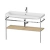 Мебельный комплект с раковиной на 1 отверстие и консолью, 117,5х49 см, Duravit Happy D.2 Plus, дуб (HP4839O71710000) Duravit Мебельные комплекты