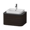 Тумба подвесная 65х48 см Duravit Happy D.2 Plus, орех (HP494006969) Duravit Тумбы
